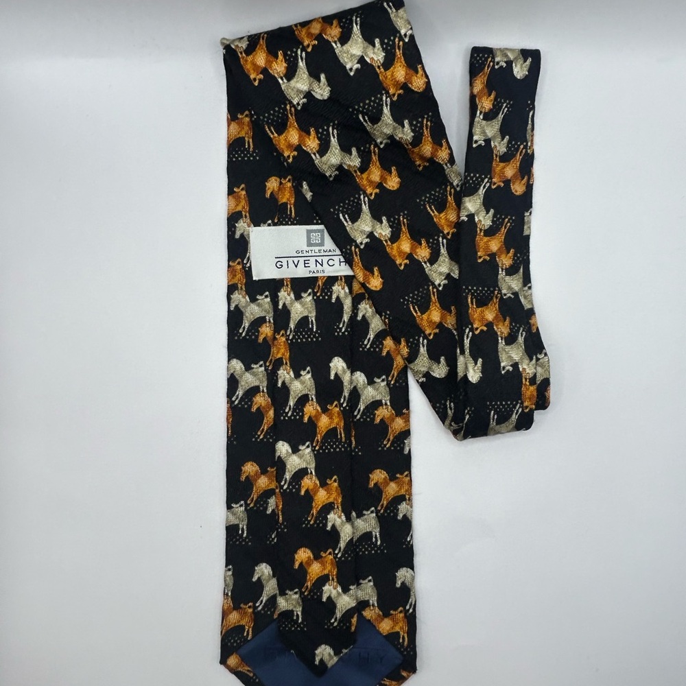 Givenchy Horse Print Tie